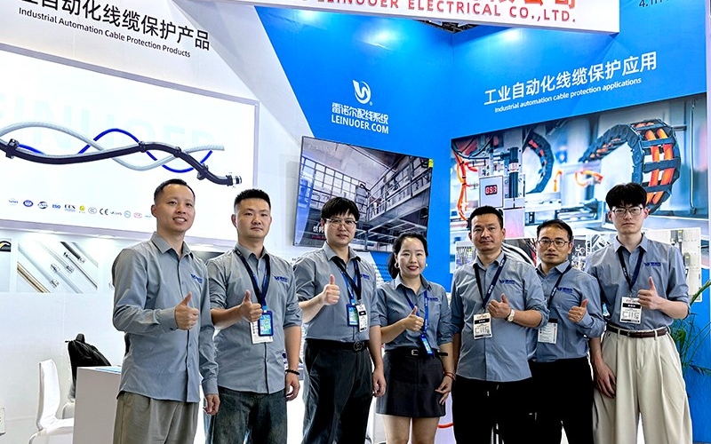 浙江雷諾爾電氣參展工博會(huì)圓滿成功，工業(yè)線纜連接保護(hù)方案收獲關(guān)注與認(rèn)可